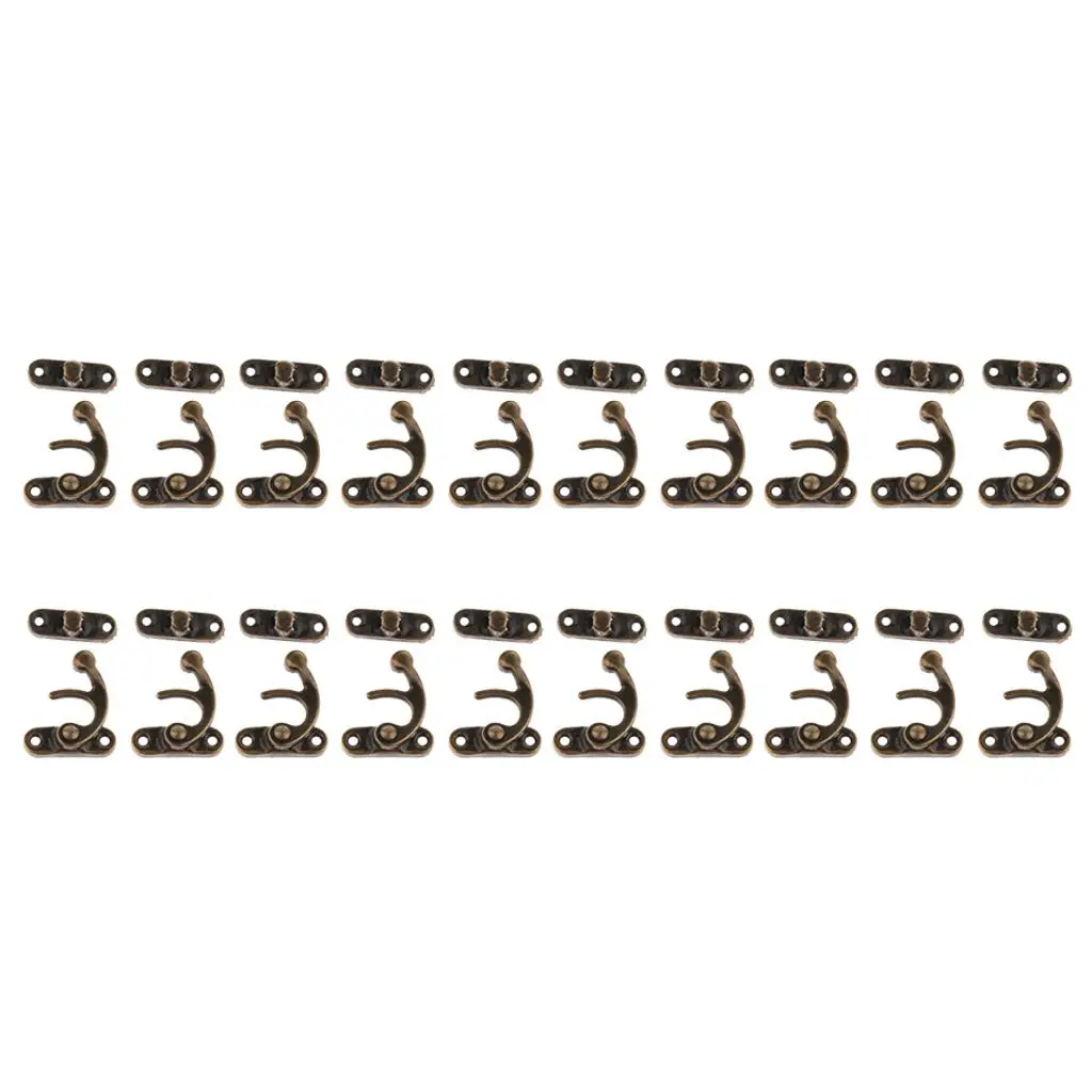 2x 10x Parrot Bird Breeding Box Nesting Retaining Lock Catch