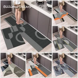 Kitchen Mat Bathroom Carpet Floor Mat Washable Anti Slip Entrance DoorMat Bedroom Living Room Long Bedside Area Hallway Soft Rug