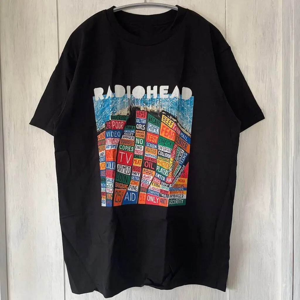 Radiohead Hail To The Thief T-Shirt, Rock Band Tee For Unisex All Size S-5Xl