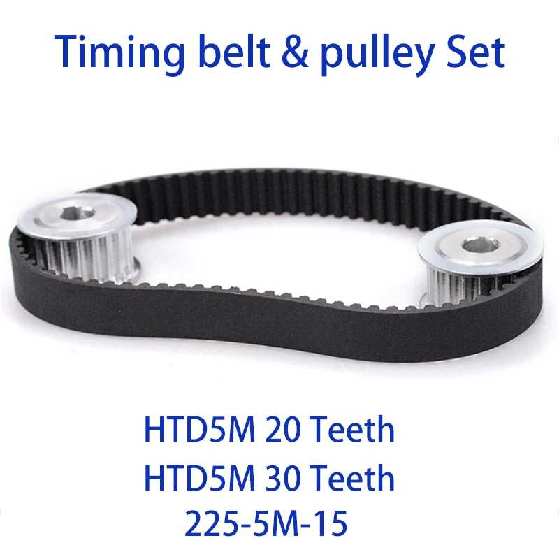 3-sets-of-htd5m-225-5m-15-20-teeth-30-teeth-timing-pulley-20t-arc-tooth-fit-for-belt-width-15mm-timing-belt-cnc-machine