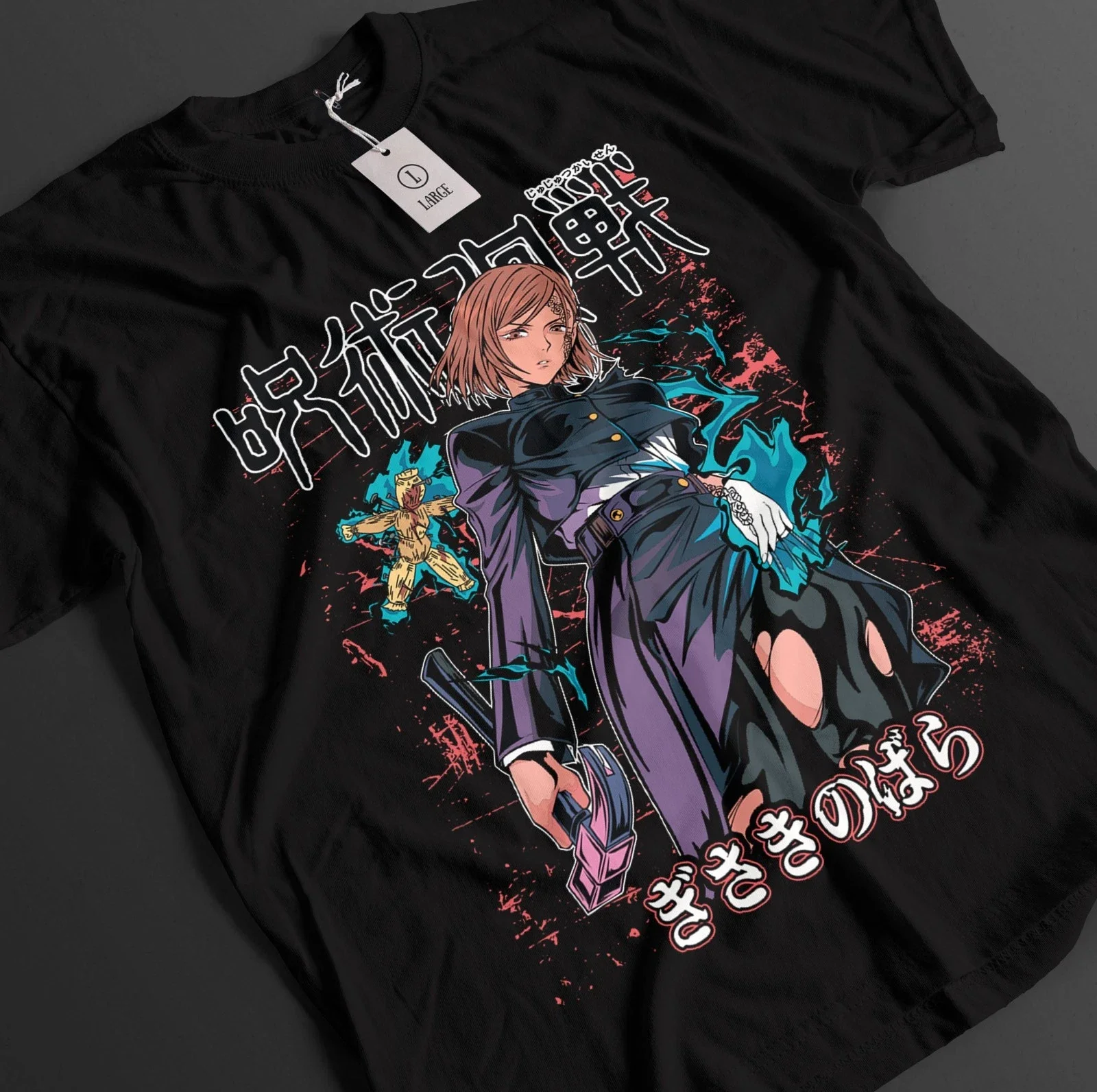 2026 Summer Jujutsu Kaisen Retro Cosplay T-shirt Men's Super Casual Cotton Printed Short-sleeved Unisex Children's Sports Shirt