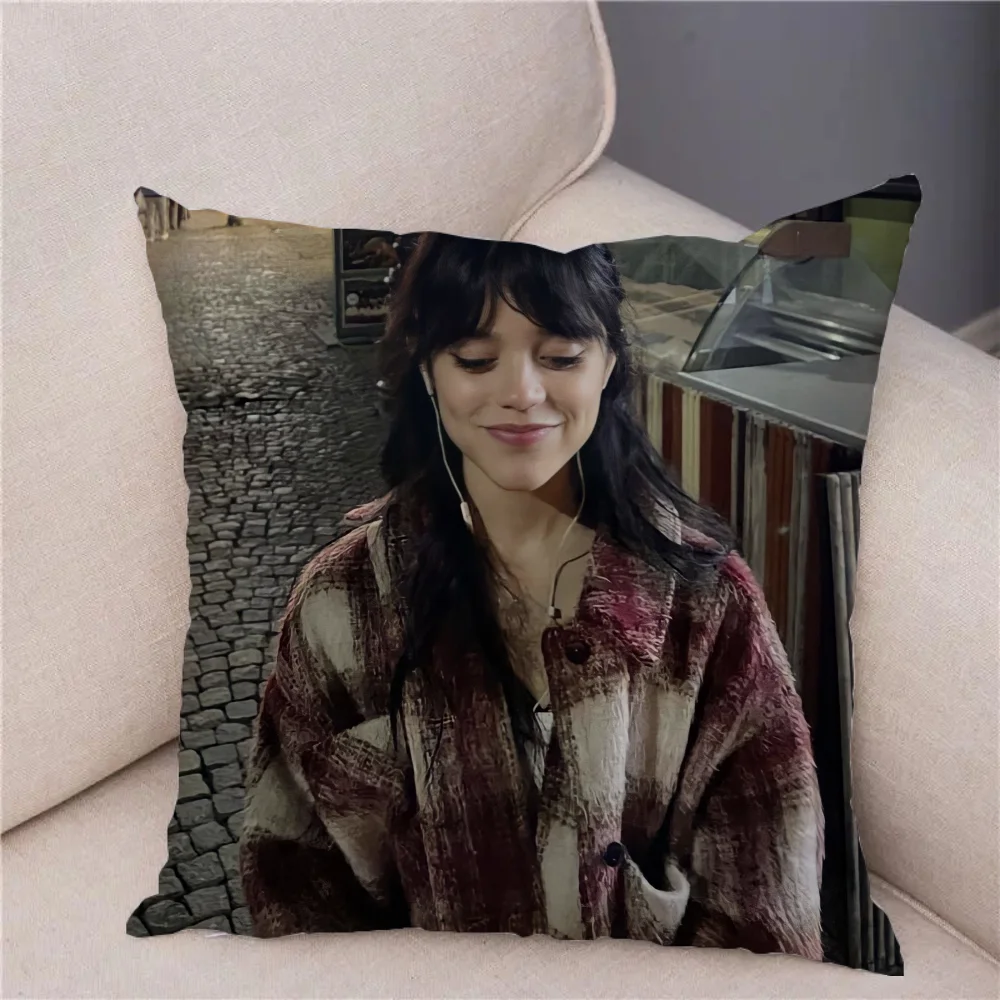 Jenna Ortega Decorative Pillowcases 50x50 Home Decoration Accessories Pillowcase 45x45 Pillow Cases Cushion Covers Sofa Cover