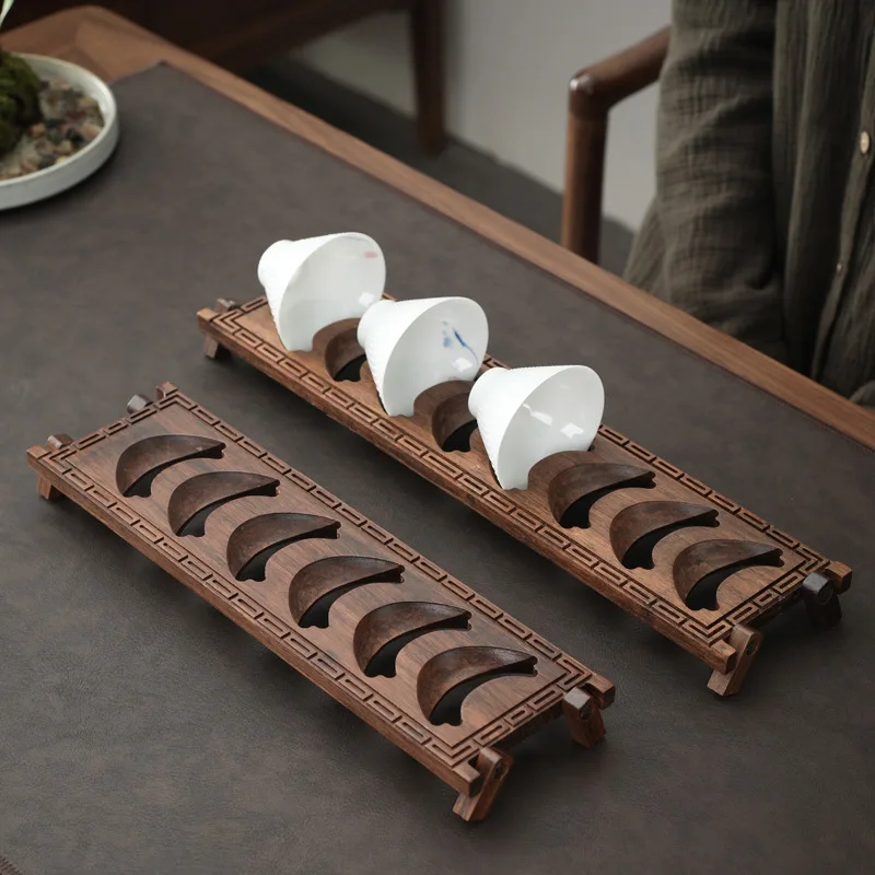 Accessories Tea Cup Storage Drain Rack, Portable, Foldable  Holder, Kung Fu  Set,  Ceremony Bamboo Tray