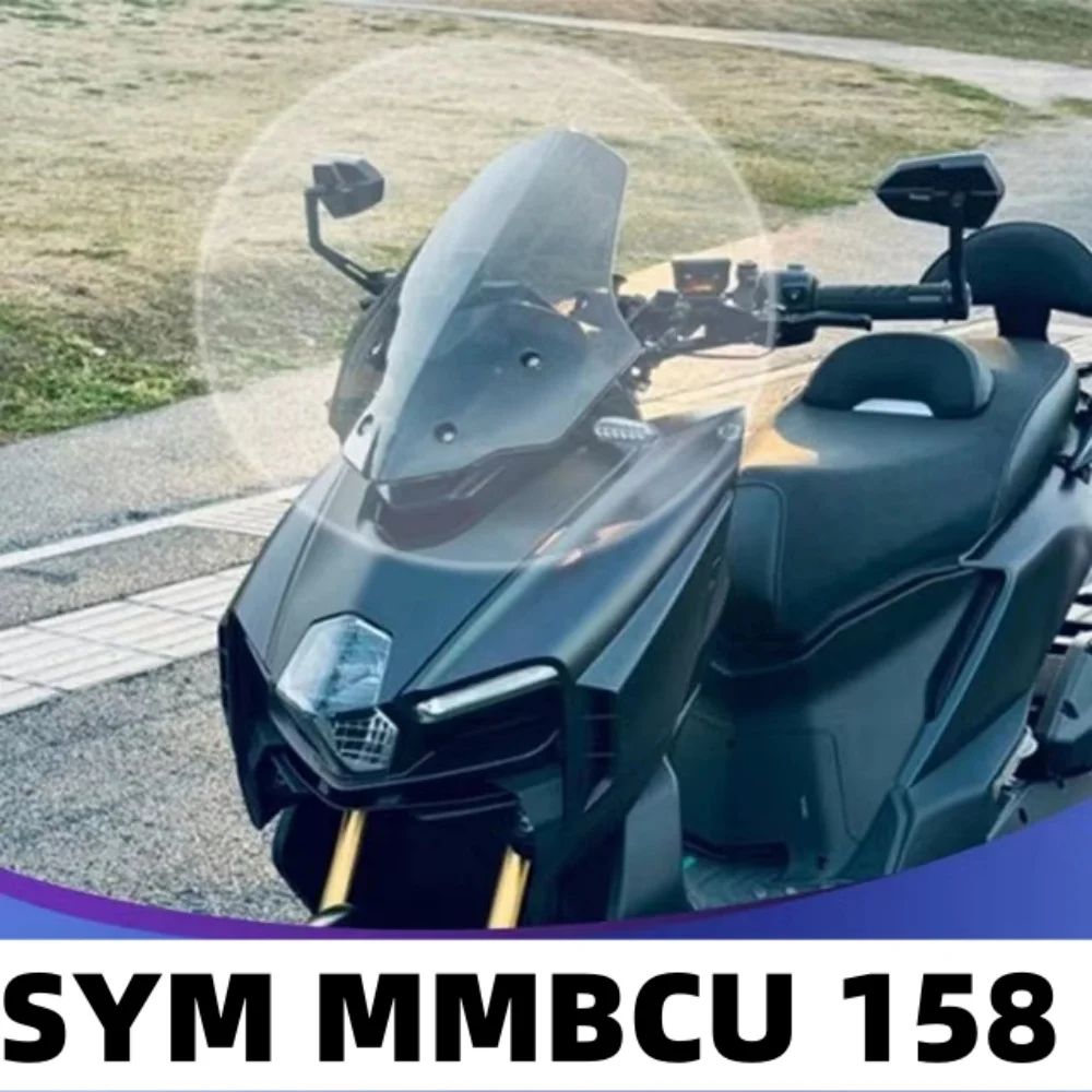 For SYM MMBCU 158 158MMBCU MMBCU158 Windshield Windscreen Wind Shield Screen Deflector Spoiler Protector