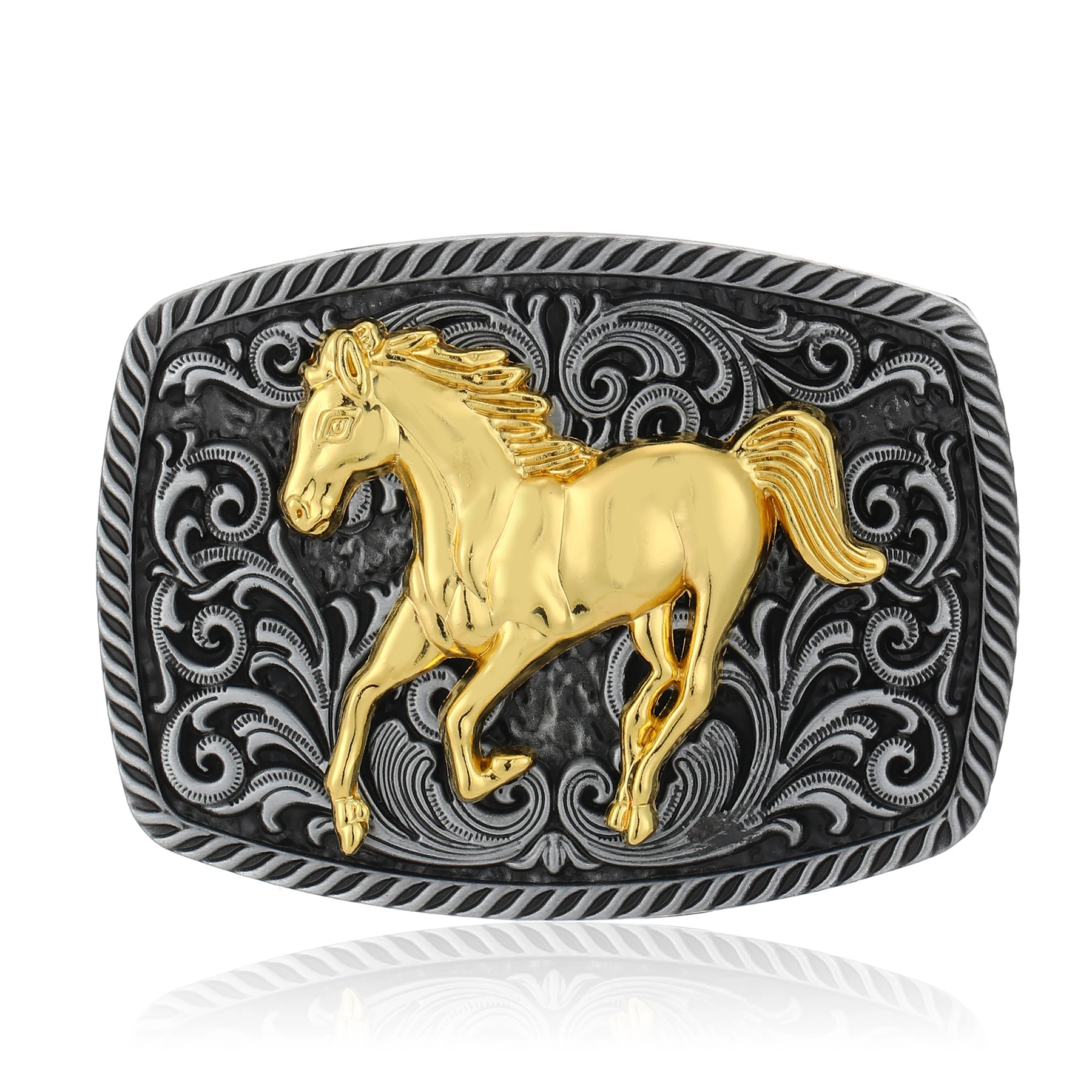 Western Belt Buckles for Men Women Cowboy Rodeo Cowgirl Western Party Mens Replacement Novelty Belt Buckle Gifts