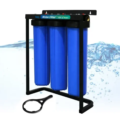 2000 lph Total Home Protection: Experience the 3-Stage Big Blue Whole House Water Purification