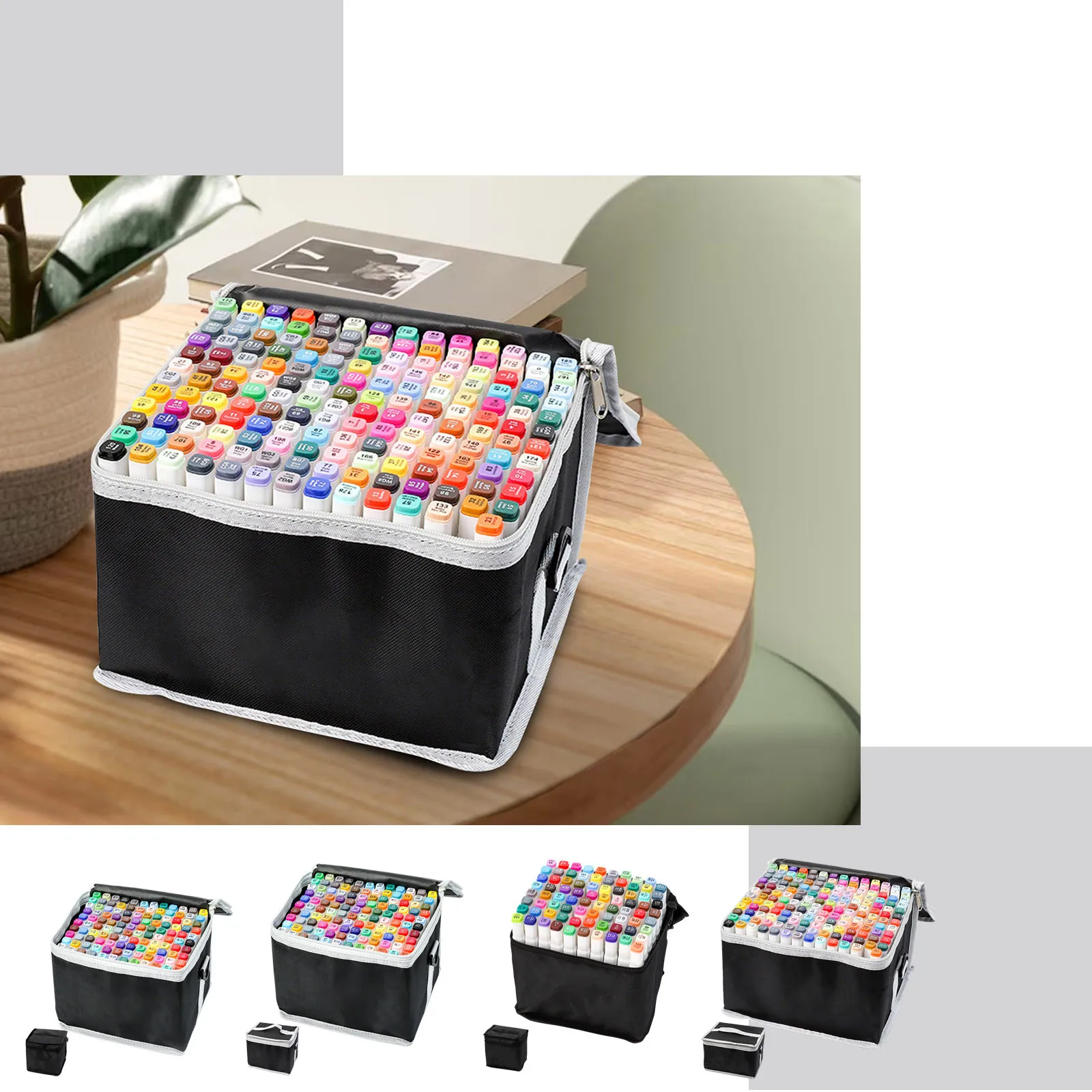 

80/120 Colors Markers Paint Pens Double Headed Art Marker Pen Graffiti Manga Sketch Soft Brush For Painting Markers Art Supplie