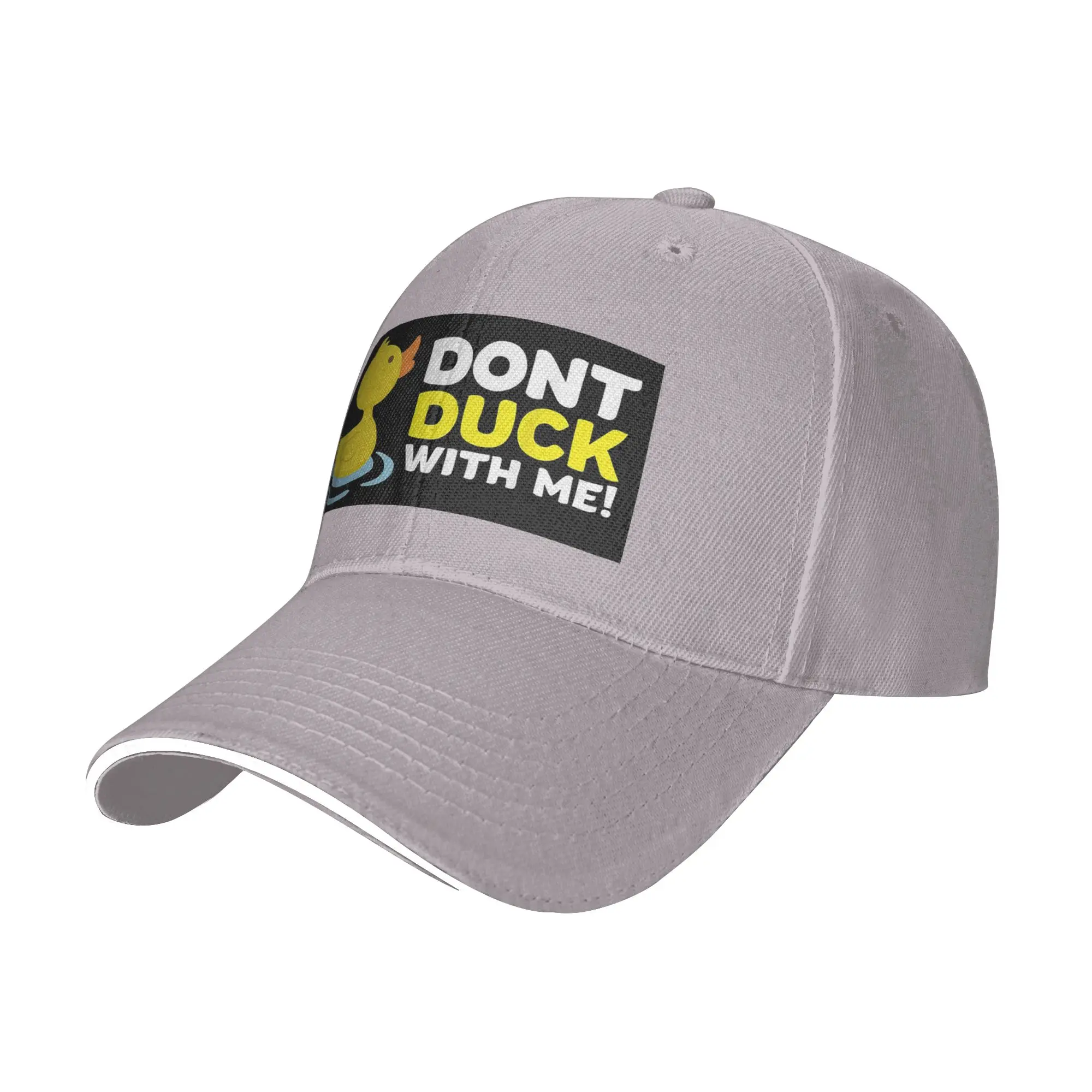Duck Dont Rubber Cap Fashion Casual Baseball Caps Adjustable Hat Hip Hop Summer Unisex Baseball Hats Customizable Polychromatic