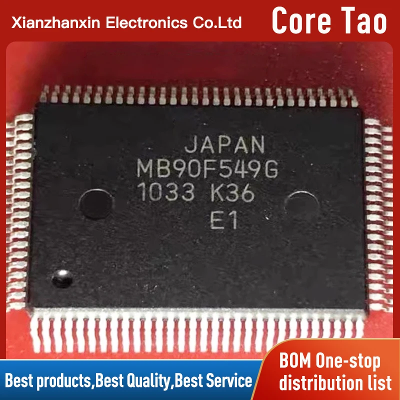 1pcs/lot MB90F549 MB90F549G QFP100 Microcontroller chips in stock