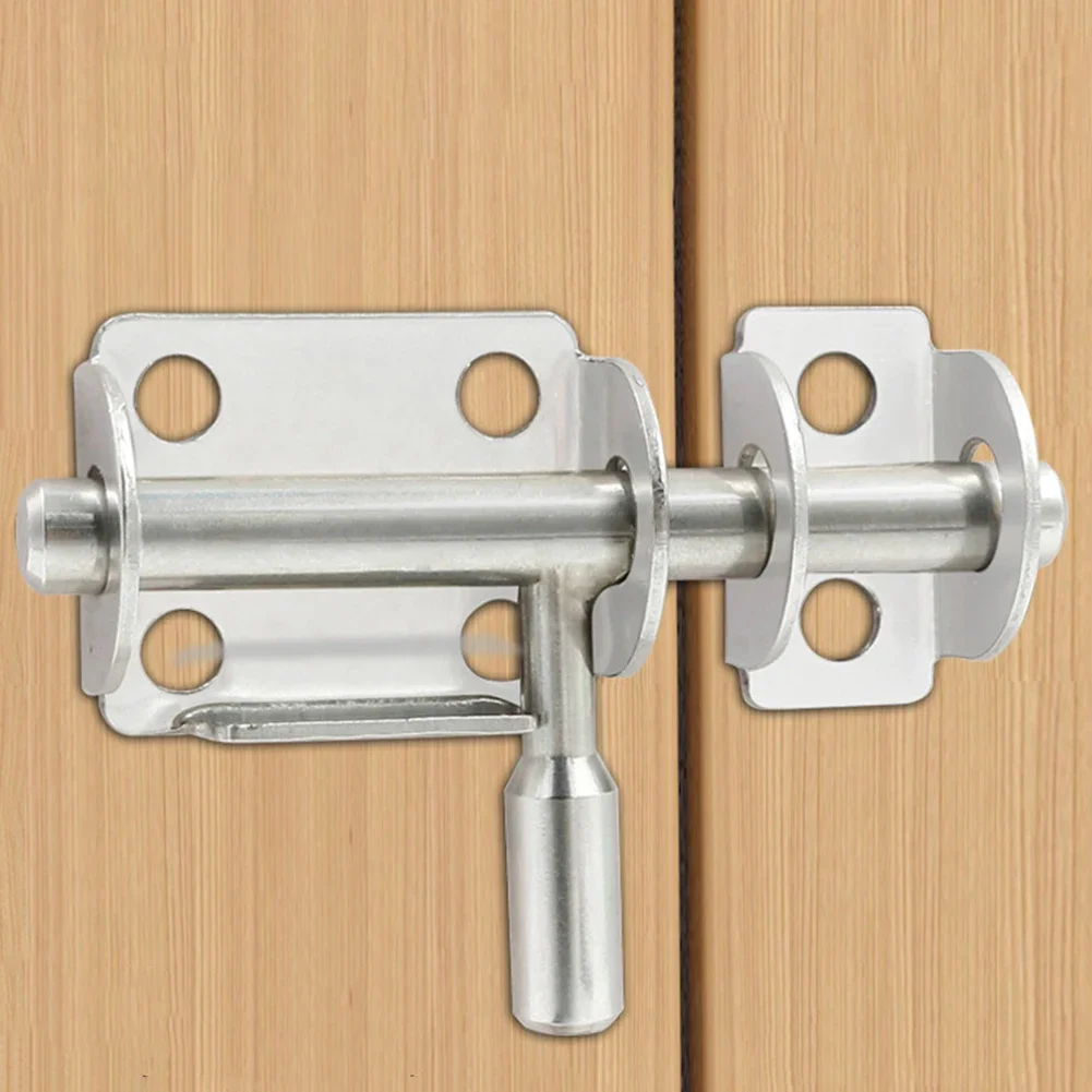 Thickened Solid Latches, Stainless Steel Material, Suitable For All Places In Home, Secure Fixing Screw, Home Security