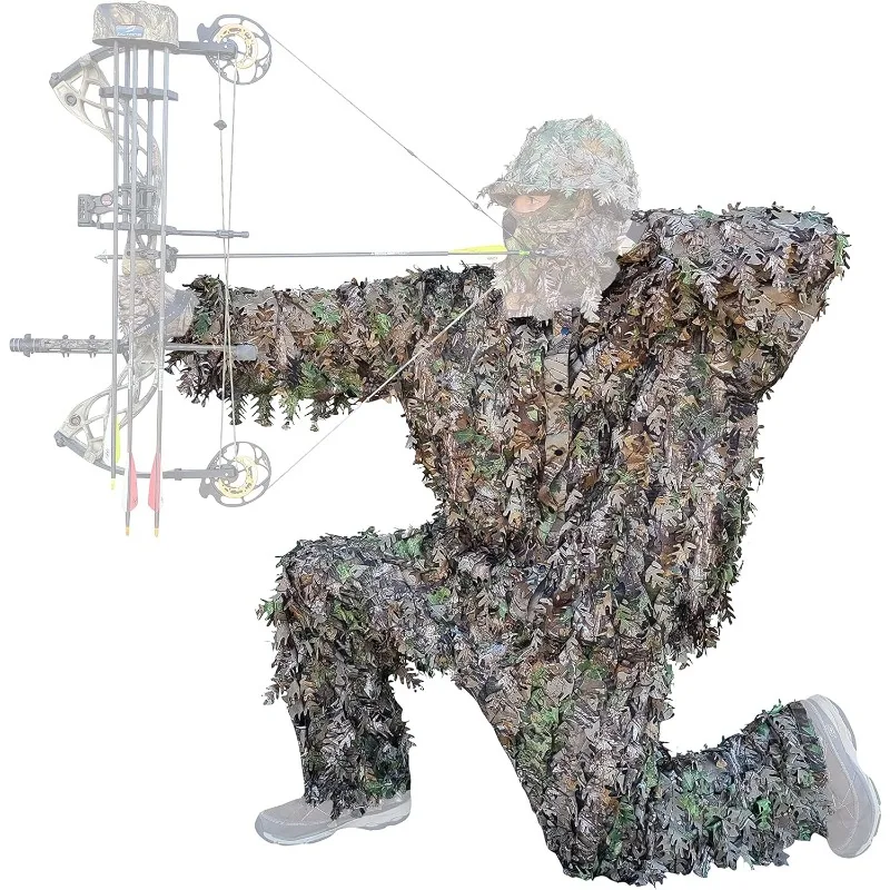 

QuikCamo 3D Leafy Camo Suit in Mossy Oak and Realtree Camo, for Turkey Hunting