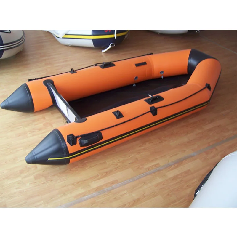 Eco-Friendly PVC Inflatable Boat Stable Ultralight 2 Seater Hiking & Surfing Raft Custom Colors Available
