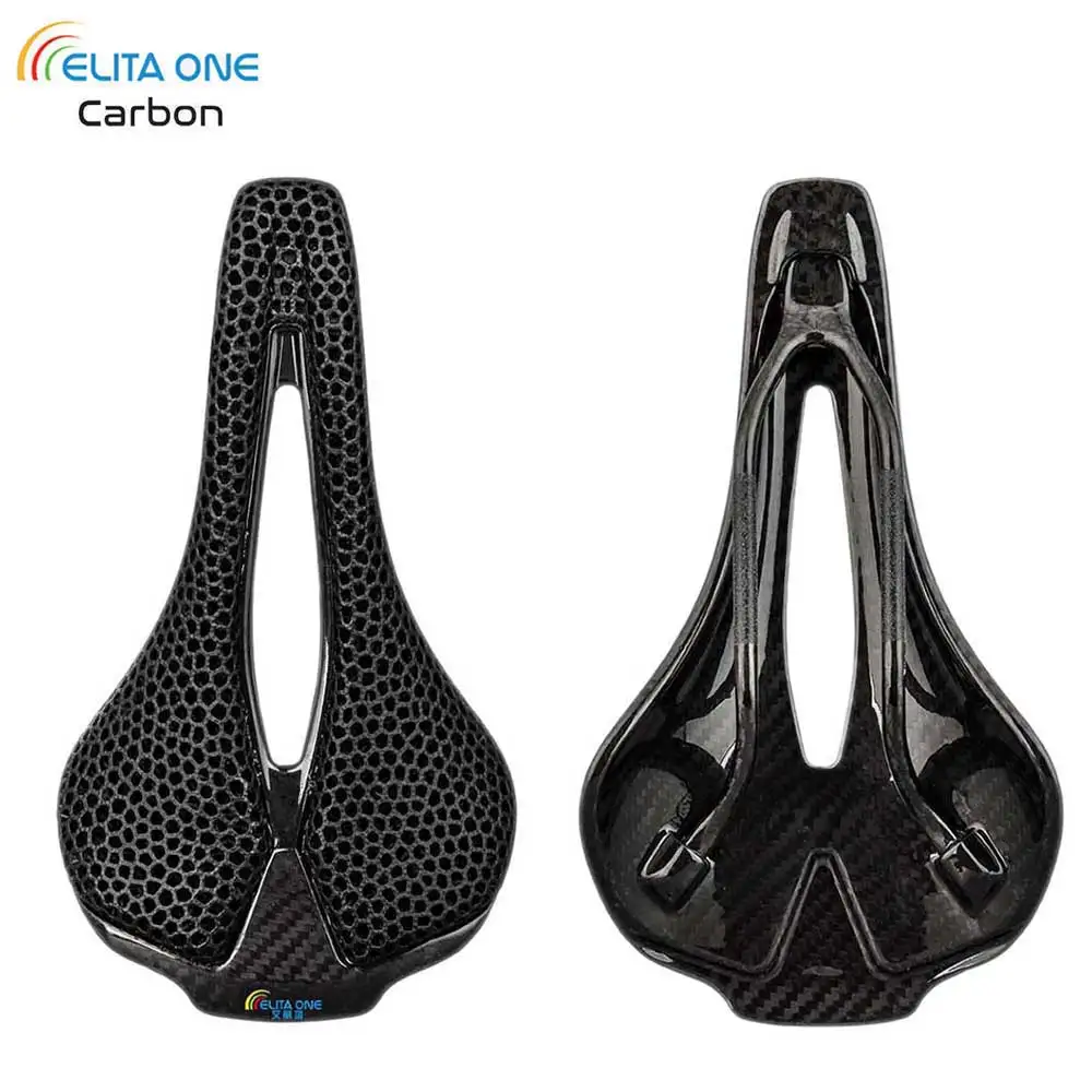 

Elitaone 3D печатное карбоновое седло для велосипеда 250x140 мм 245x145 мм супер легкие дорожные седла для гонок MTB велосипедное сиденье