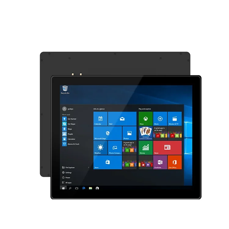 19 inch Win10 Waterproof Industrial Automation Control Touch Panel Embedded monnitor