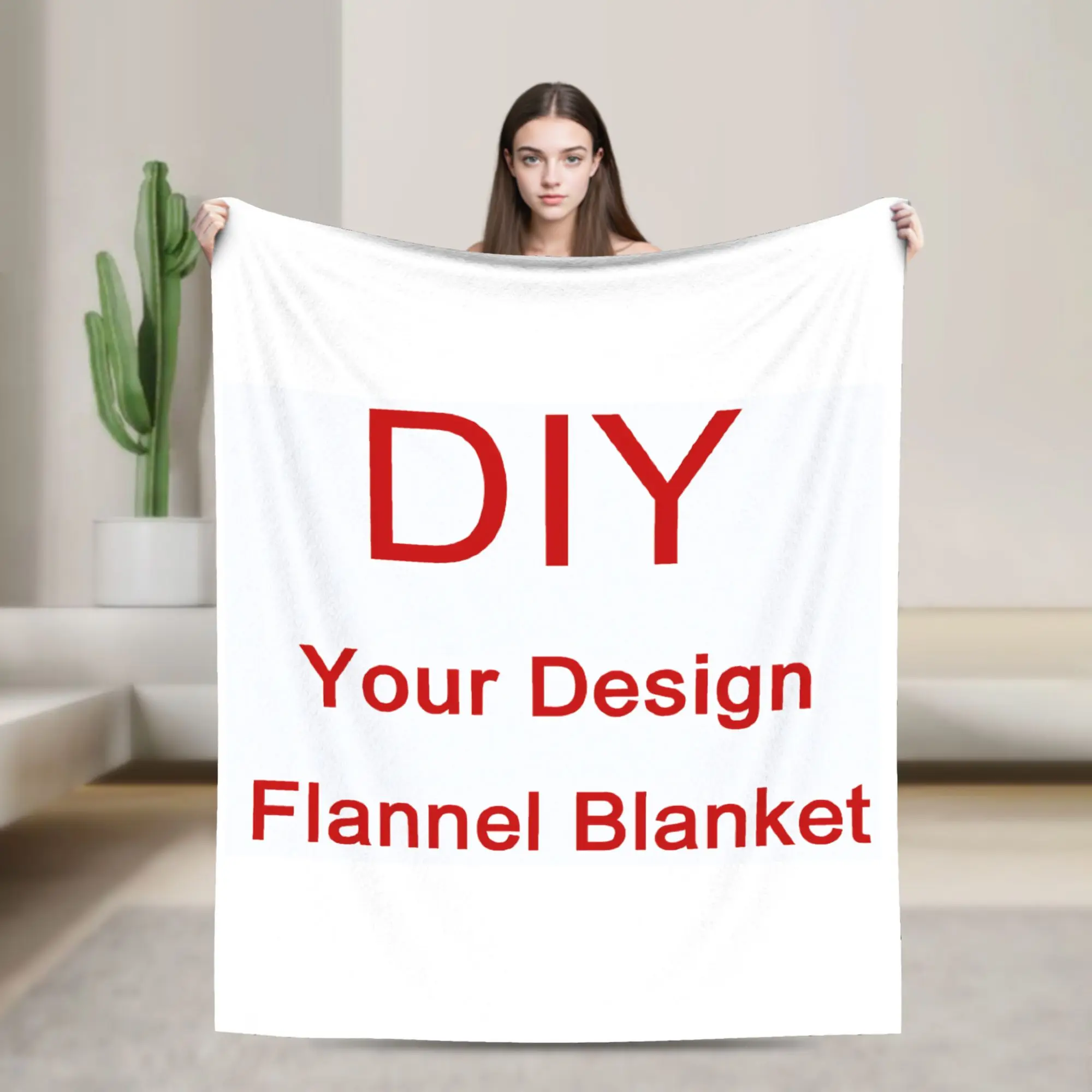 

Custom Blanket with Photo Blanket Quality Soft Personalized Bedding Throws Winter Picnic Couch Bed Aesthetic Bedspread