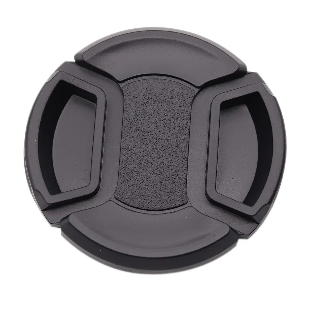 37 39 40.5 43 46 49 52 55 58 62 67 72 77 82 86 95 105mm Center Pinch Snap on Front Lens Cap Cover for All Camera Commonly Used