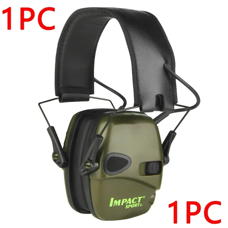 Outdoors Tactical Electronic Shooting Earmuff Anti-noise Headphone Sound Amplification Hearing Protection Headset Foldable