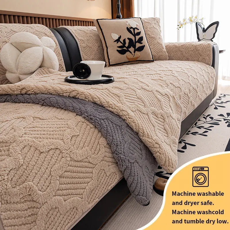 1PC-Sofakissen mit leichtem Luxus- und High-End-Feeling, geeignet für alle Jahreszeiten, rutschfestes Sofakissen, neues Sofakissen