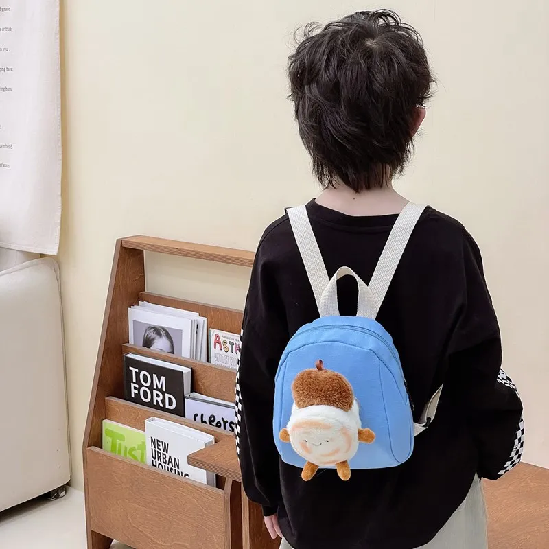 2025 新しい子供幼稚園バックパック少年少女ファッションかわいい人形キッズスクールバックパックユニセックス幼児旅行ショルダーバッグ