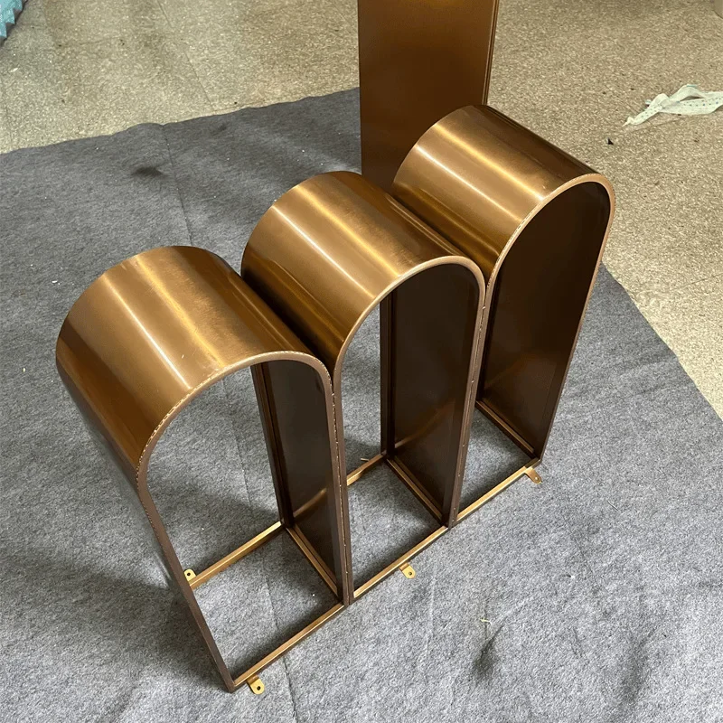 Stainless steel table leg bracket U-shaped coffee table tripod frame island table bar