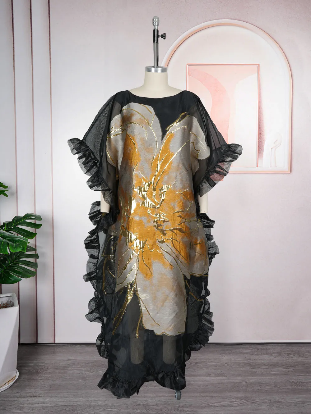 فساتين إفريقية للنساء ملابس أفريقيا التقليدية Dashiki أنقرة ملابس ثوب عبايات رداء مسلم قفطان ماكسي فستان طويل 2025