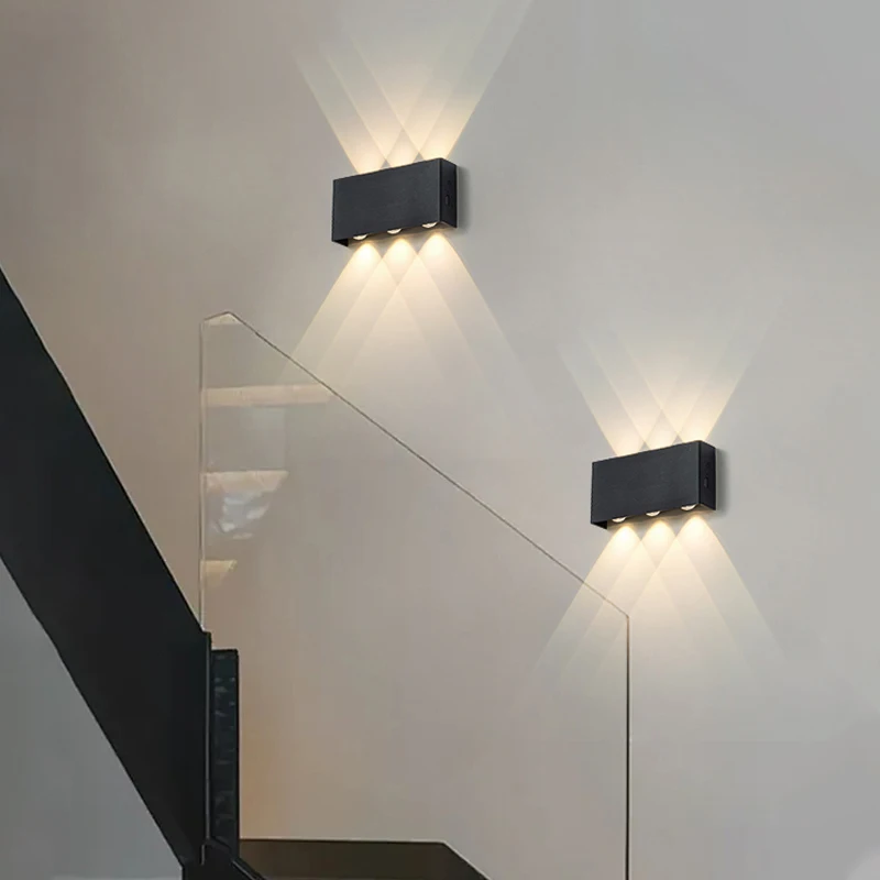 الحد الأدنى مصممة LED شحن الجدار مصباح 4000mAh اللمس ثلاثة ألوان الأسلاك الحرة الديكور الداخلي السرير الممر غرفة نوم الخفيفة