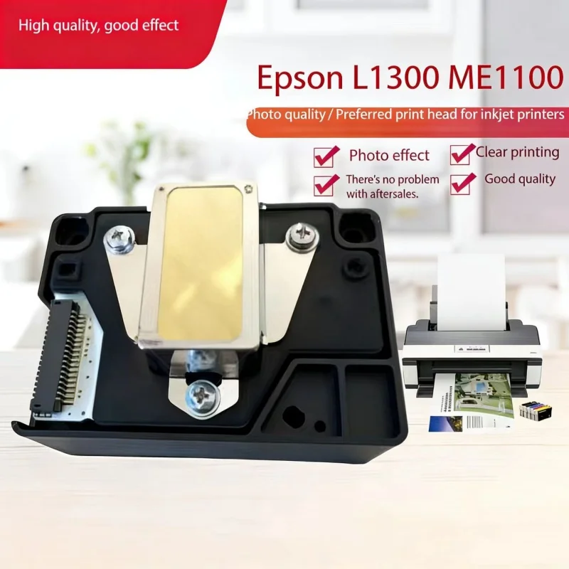 Printhead T1100 Print Head for Epson L1300 ME70 ME650 C110 C120 C10 C1100 T30 T33 T110 T1110 SC110 TX510 B1100 BX320 F185000