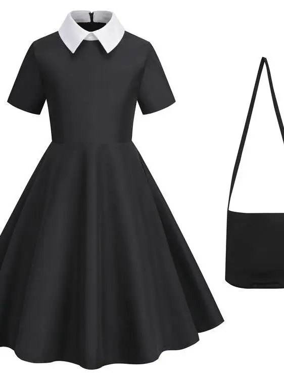 

Костюмы для косплея на Хэллоуин: платье Cleanfit H-версии для детей и взрослых, 100% лен, подходит для прогулок по городу