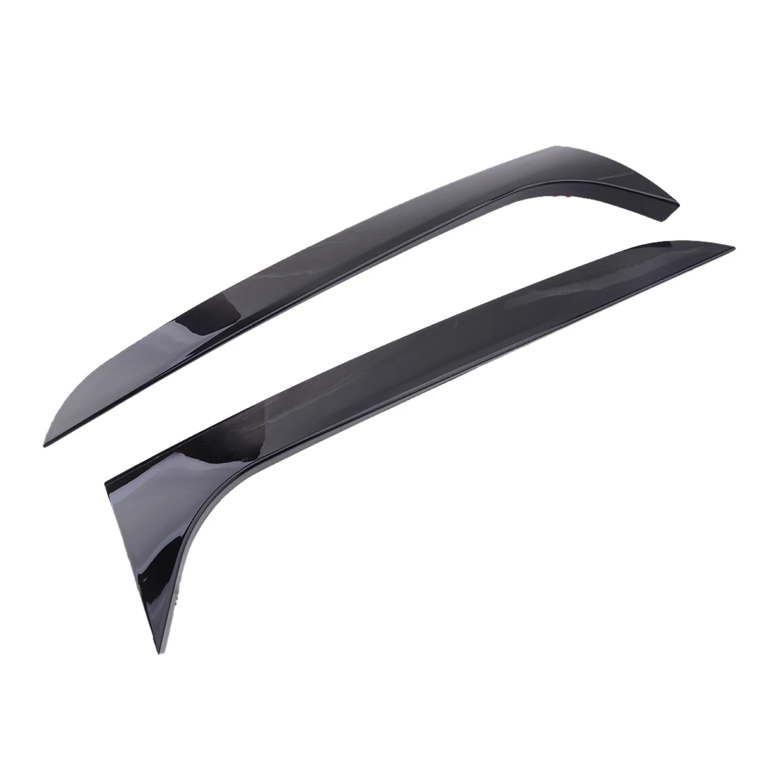 NEW 1 Pair Rear Window Side Spoiler Canards Trim Fit for Audi A4 B8 Allroad Avant 2009 2010 2011 2012 2013 2014 2015 2016
