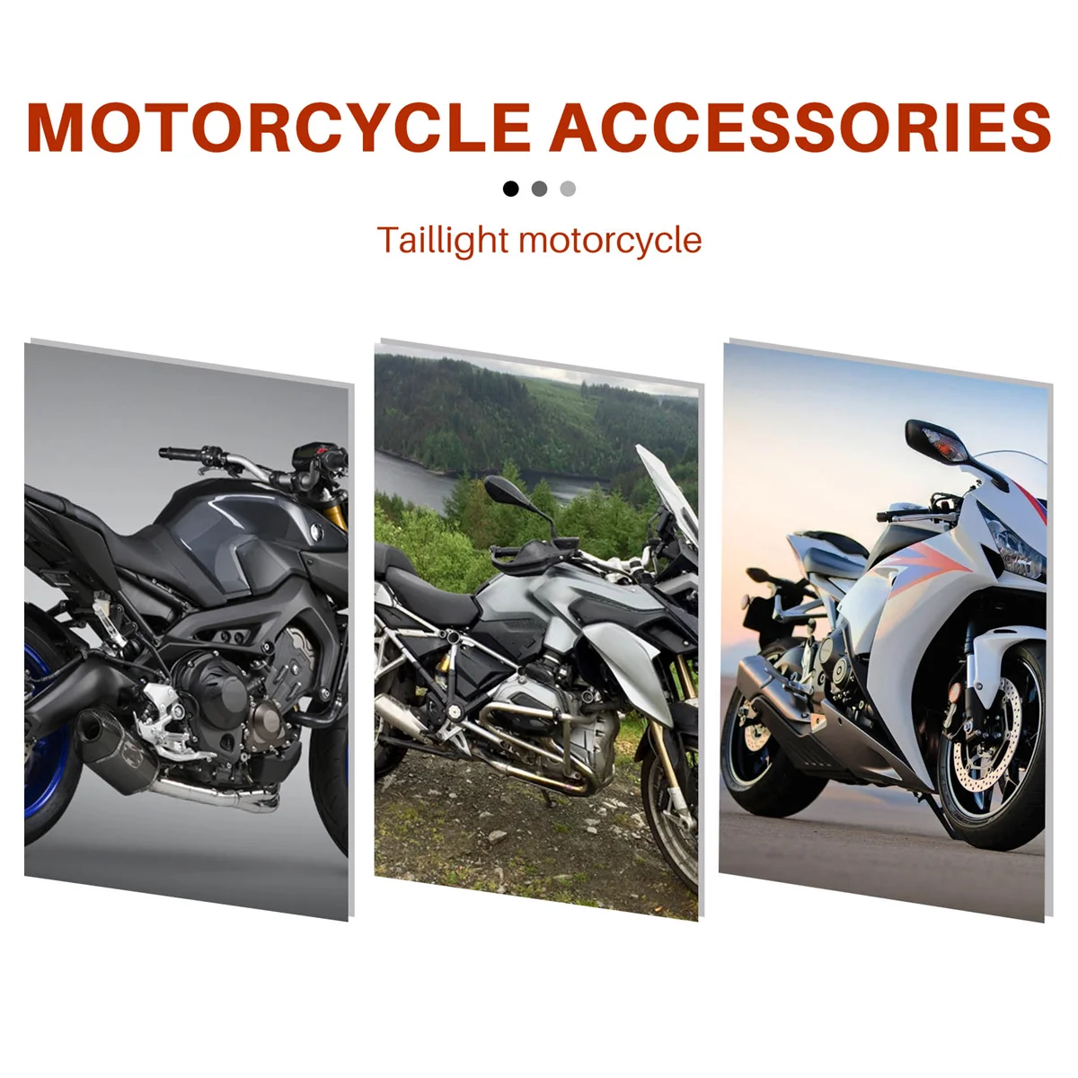 Motorcycle Integrated Led Tail Light Turn Signal Clear For Mt-09 Fz-09 Mt-09 Tracer/ Tracer 900 Tracer 700 /Fz-10