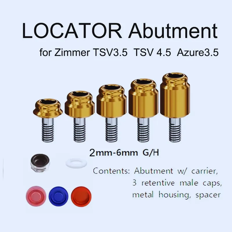 

Абаттура LOCATOR, совместимая с системой имплантации ZimVie Zimmer Biomet с коническим винтовым вентиляционным отверстием.