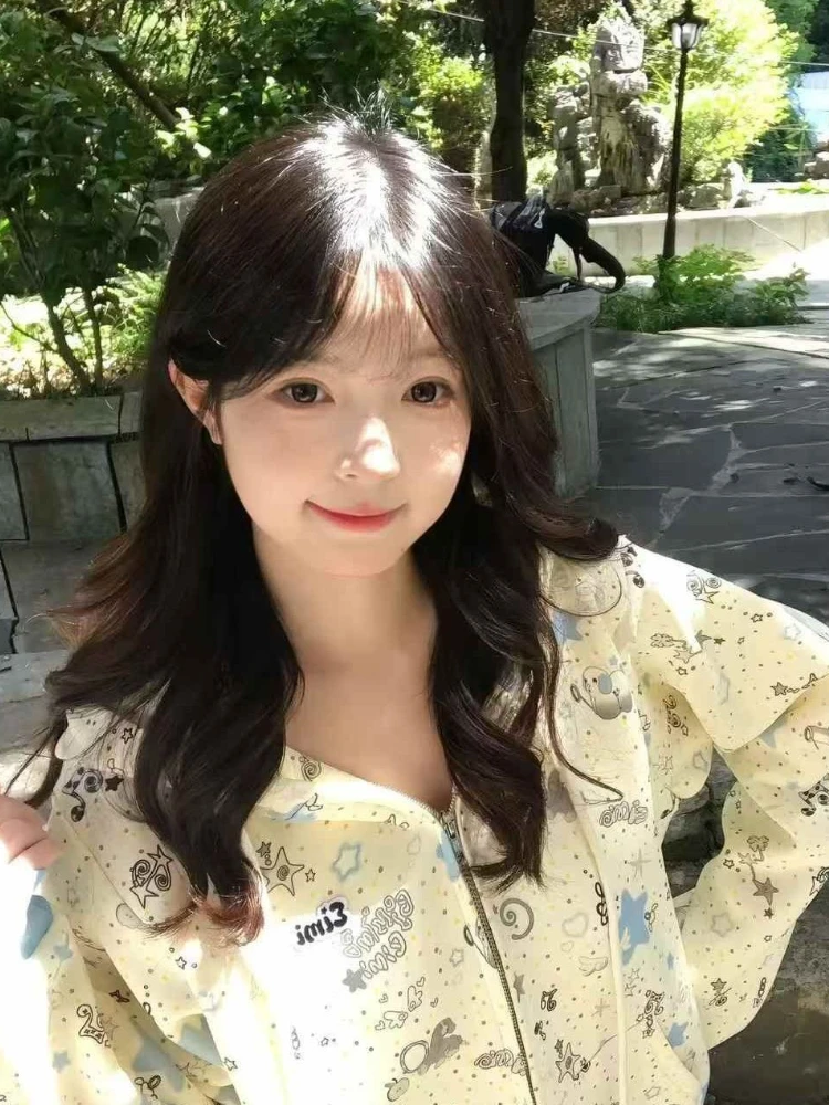 

Y2k японская кавайная куртка с капюшоном и длинными рукавами с мультяшным принтом, женское повседневное пальто с милыми медвежьими ушками, милая одежда на молнии, осень 2023 г.