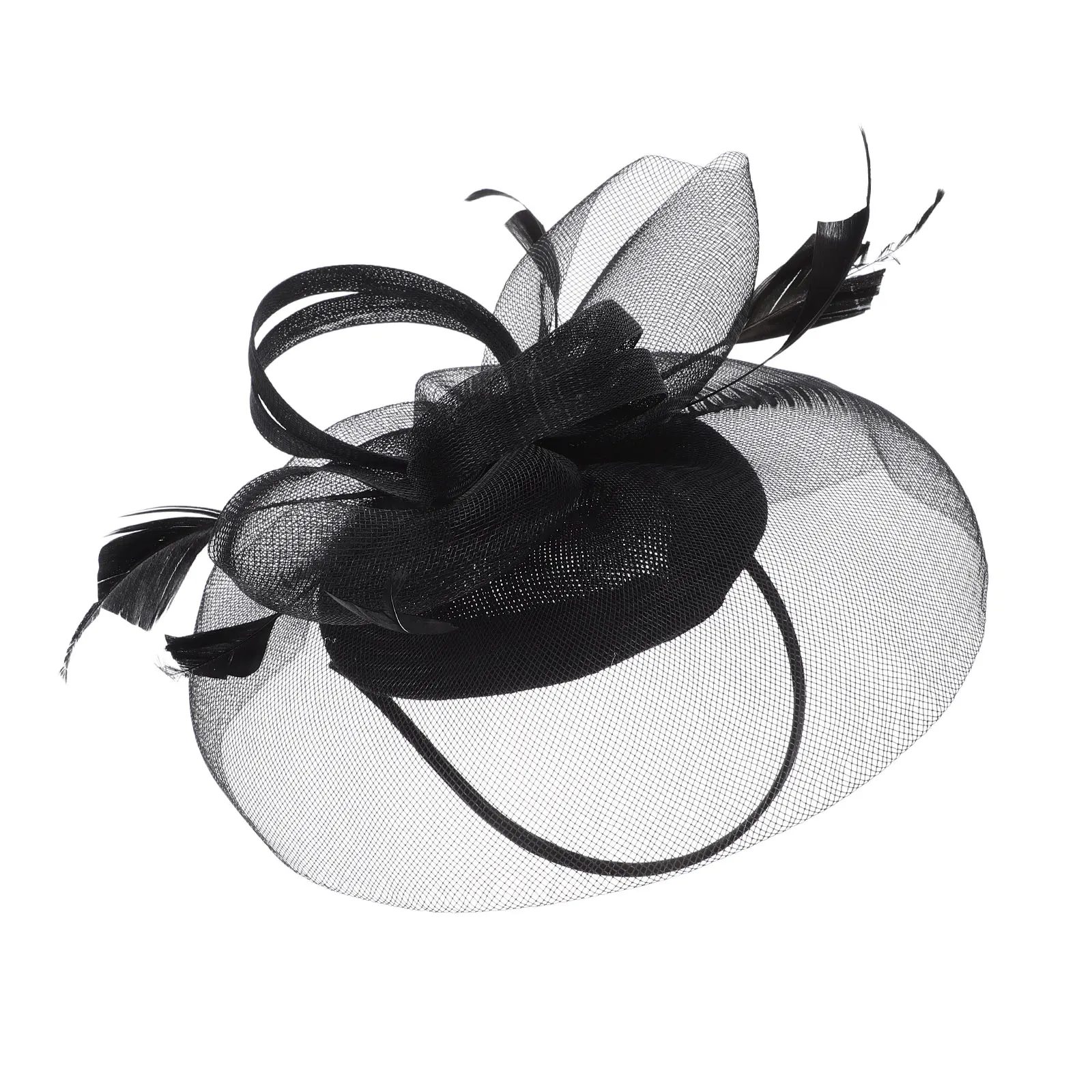 

Dressy Hairband Hairpin Hat Hats Ladies for Tea Party Fashion Headband Women Women's