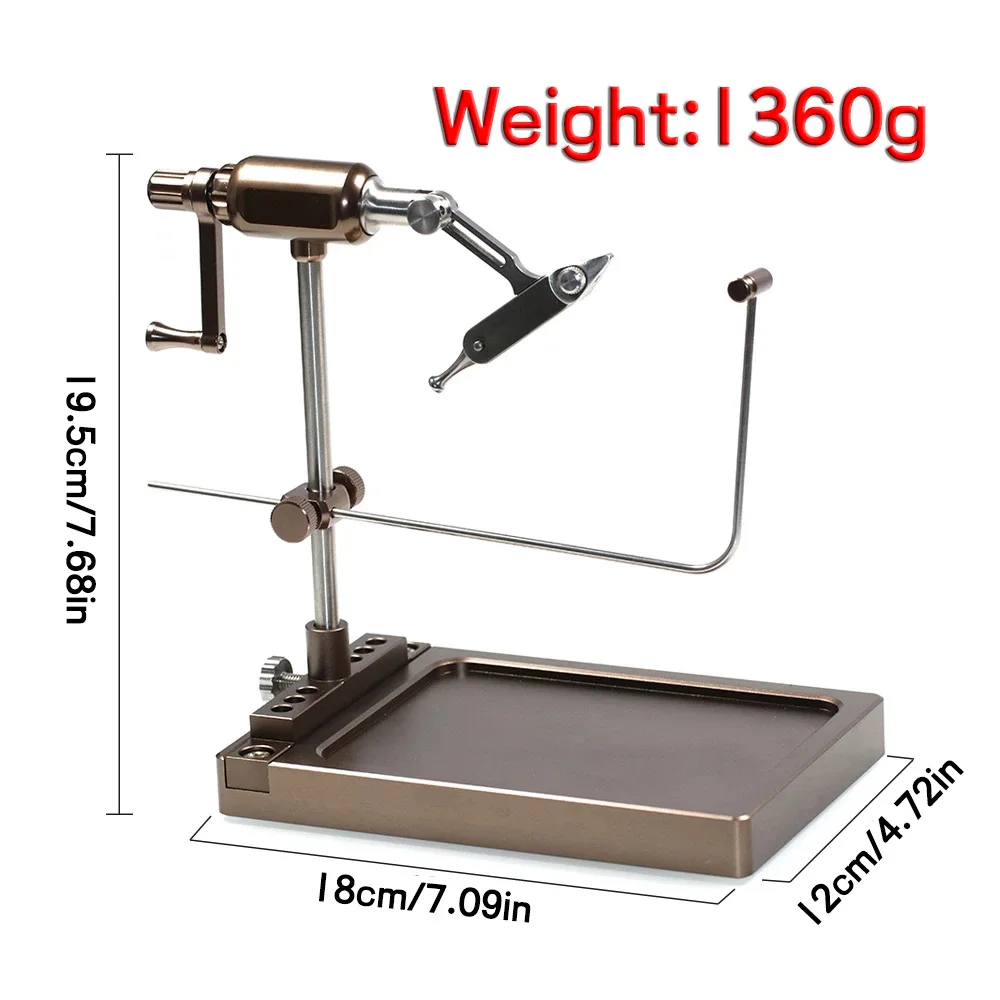 ELLLV Anzuelo giratorio 360 para atado de moscas - imagen 4