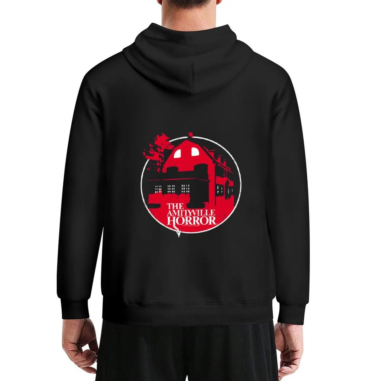 

amityville horror red house brand Hoodie men's winter sweater men's clothing mens clothes blouse new in hoodies and blouses