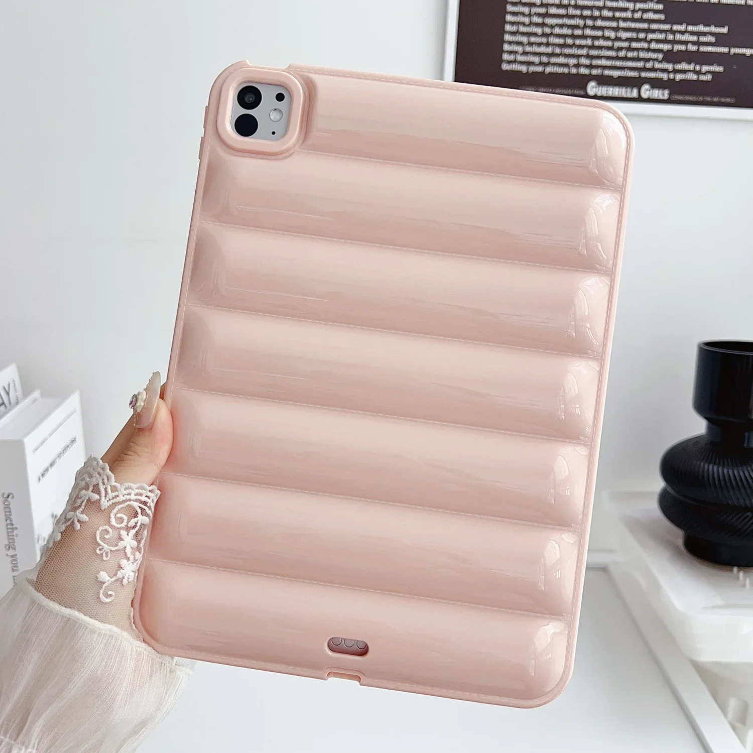 For iPad Case Pro Air Mini 6 7 8 9 10 Generation Air 4 5 Pro 2024 M4 10.2 10.5 10.9 11 12.9 inch Candy Color Tablet Cover Cases