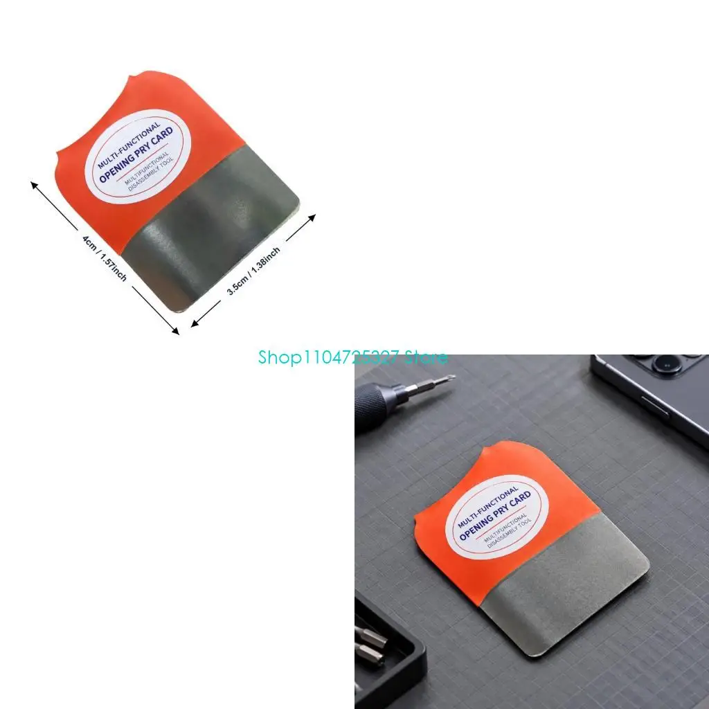 D8KF Handheld Phone Repair Tool Screen Spudger Metal Blade and Plastic Grip