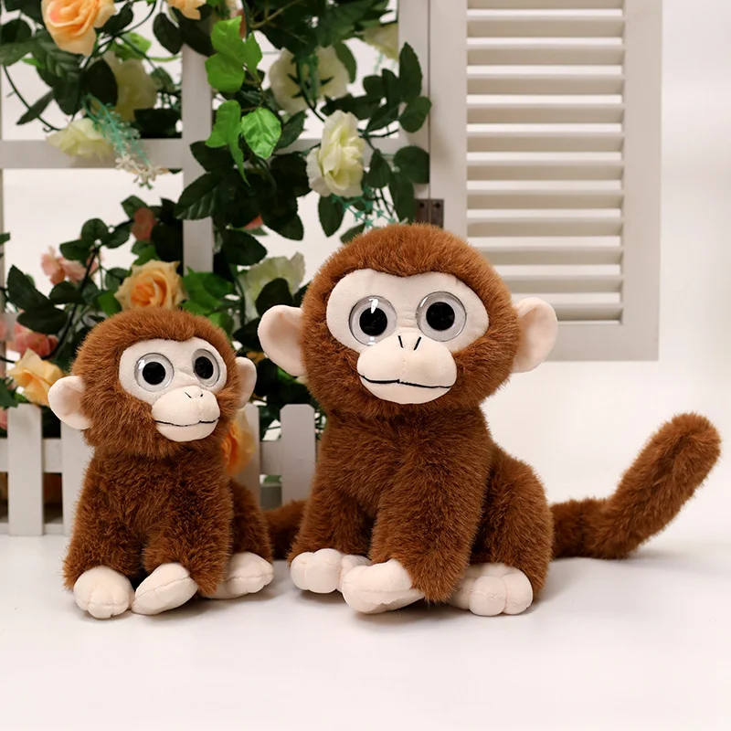 17/23cm Plush Animal Lovely Stuffed Cartoon Funny Realistic Christmas Gift Huggable Doll Toys For Children