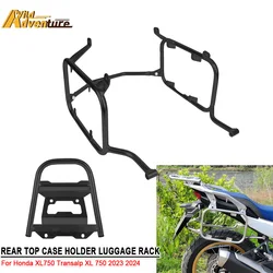 Fit For Honda XL750 Transalp XL750 2023 2024 Motorcycle Stainless Steel Panniers Rack System Side Box Luggage Bracket Tailstock