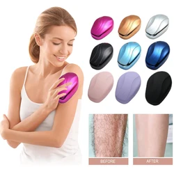 Physical Hair Removal Painless Safe Epilator Easy Cleaning Reusable Body Beauty Depilation Tool Glass Hair Removal for Men Women