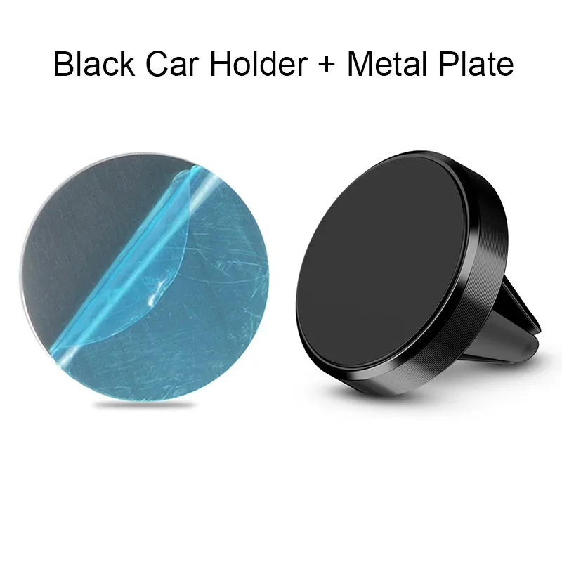 Magnetischer Autotelefonhalter aus Metall, Mini-Entlüftungsclip, super magnetischer Autotelefonhalter, Handyhalterung für iPhone 12 13 Samsung Huawei