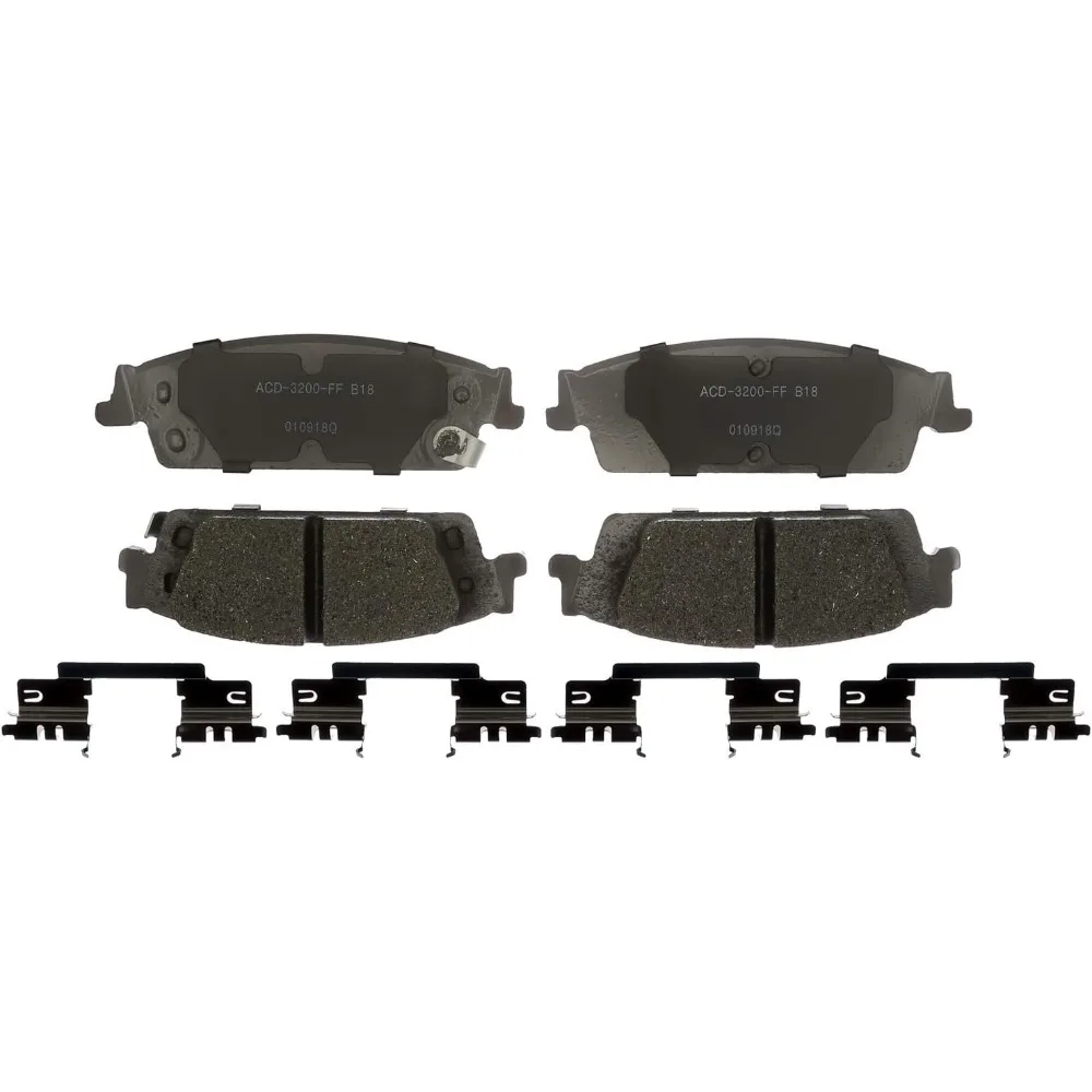 

Silver 14D1707CHF1 Ceramic Rear Disc Brake Pad Set