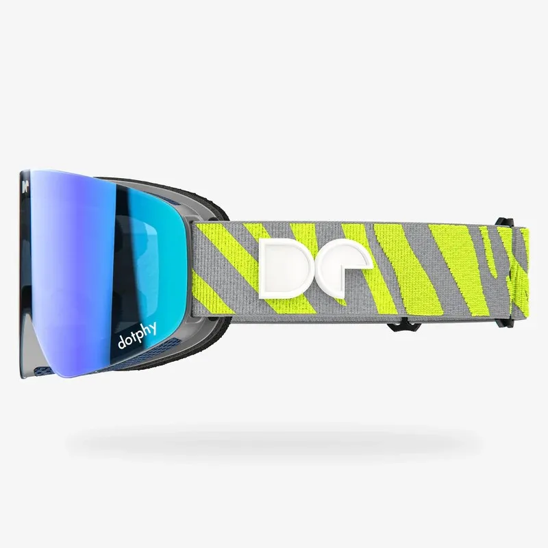 Профессиональные магнитные линзы для катания на лыжах можно быстро сменить копировать со сменными условия освещения в лыжах.