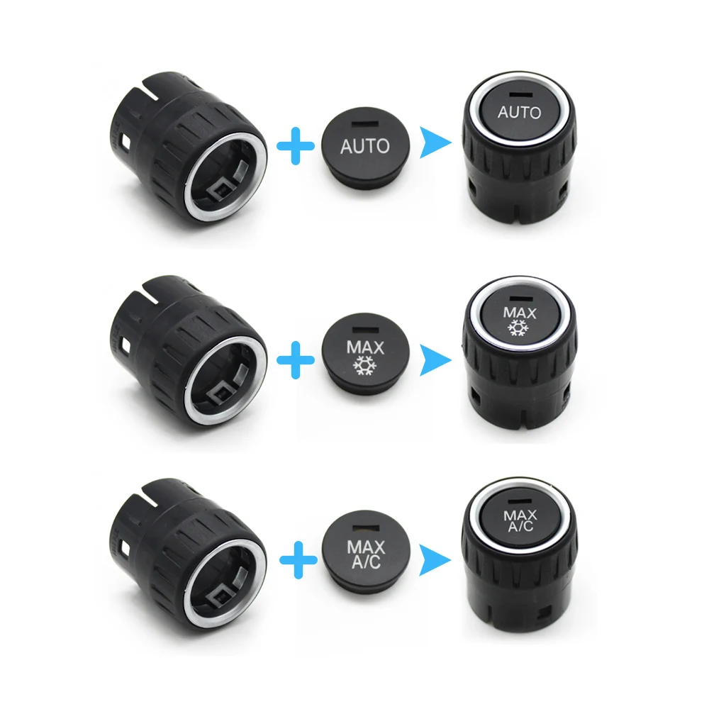 AC Heater Climate Control Switch AC Button Radio Volume Knob Cap For BMW 1 2 3 4 M4 Series F20 F21 F22 F87 F30 F31 F34 F32 F36
