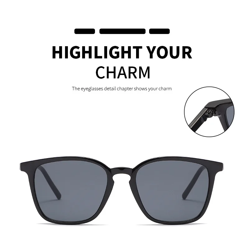 New Fashion Sunglasses Women Brand Designer Retro Rectangle Sun Glasses Female Ins Popular Colorful Vintage Square Eyewear