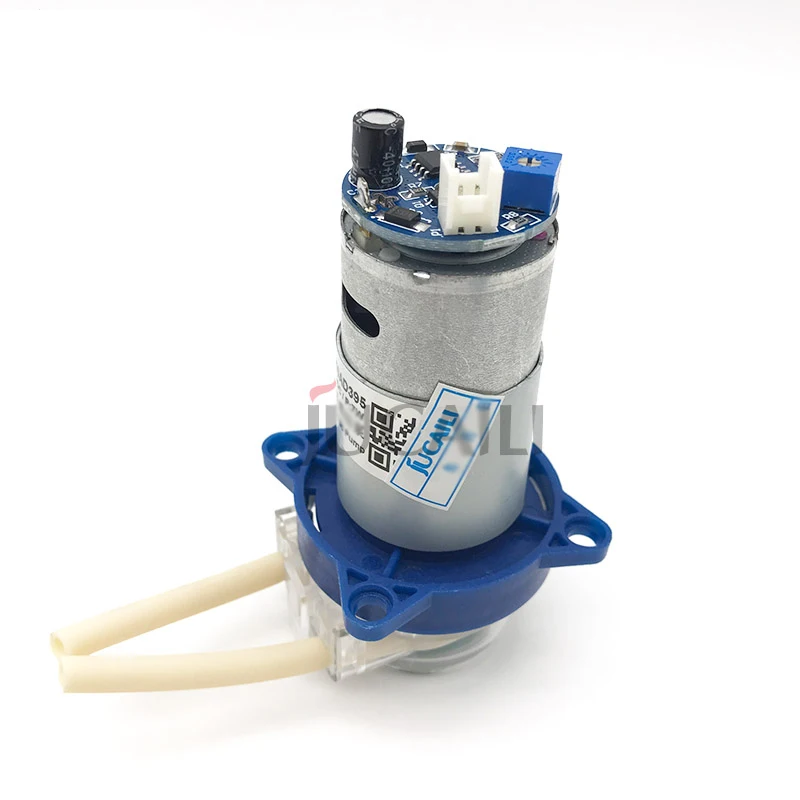 Jucaili Speed Regulating Peristaltic Liquid Pump 24V 7W DC Ink Pump for Human Xuli Printer DTF/UV White Ink Suction Pump