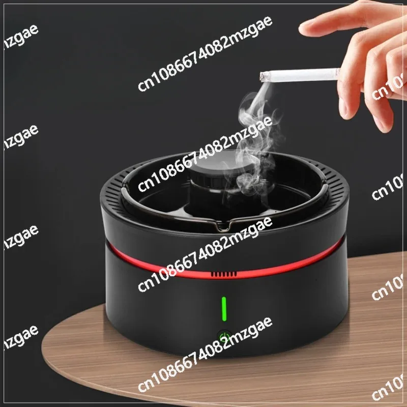 Household Small Office Smoke Removal Dust Removal Fashion Multifunctional Anion Ashtray Air Purifier
