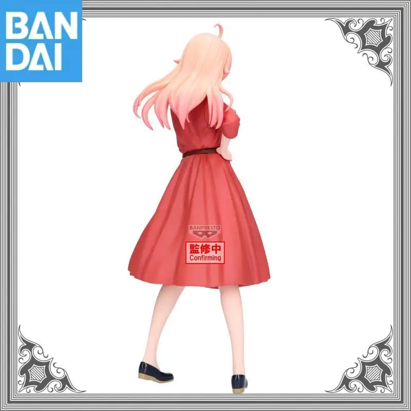 Genuíno bandai namco banpresto bruxa relógio wakatsuki nico coletor de pvc ornamento de mesa anime figura modelo brinquedo presente em estoque