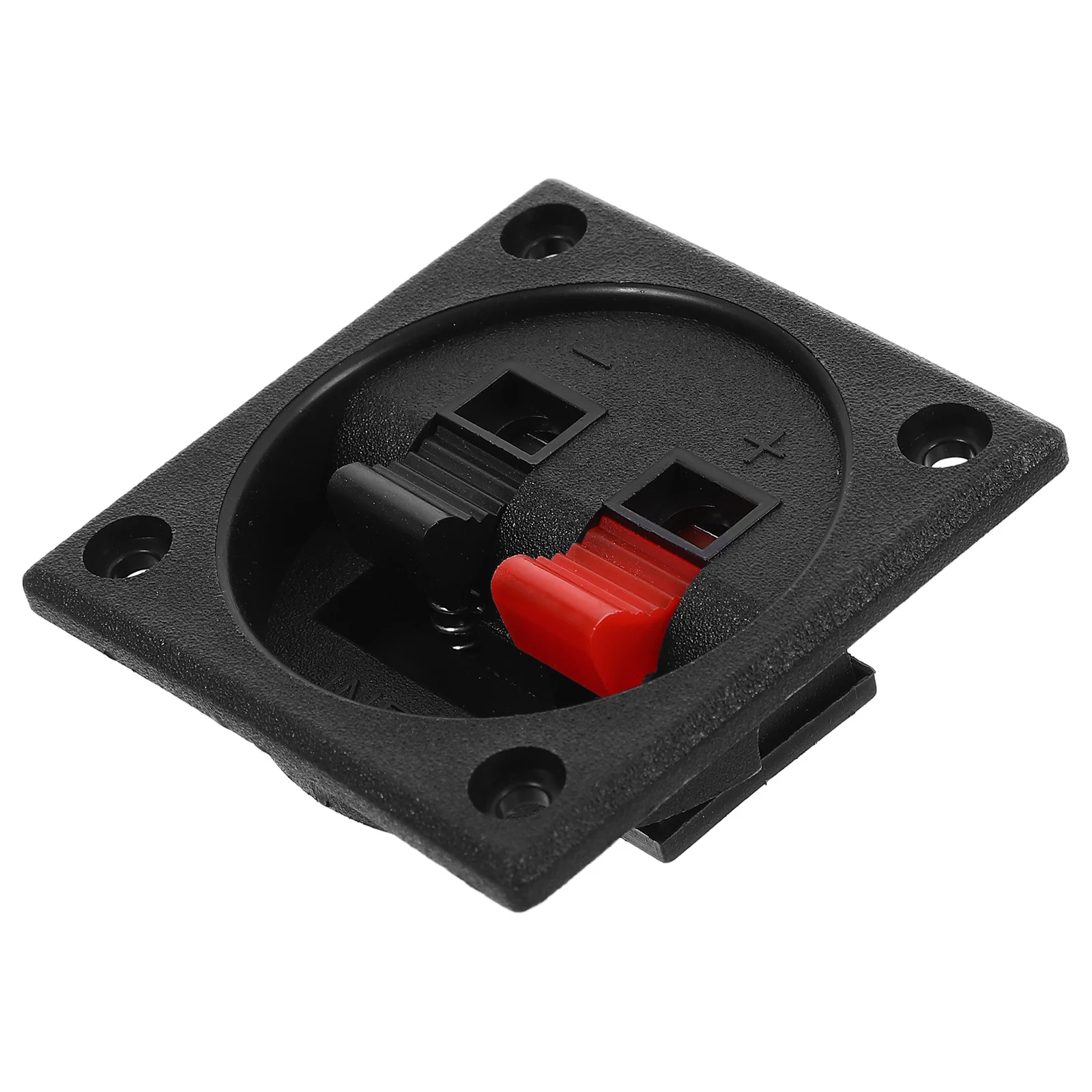 

Car Speaker Terminal Cup Double Binding Post Plate Easy Install Speaker Box Terminal Connector Accessory Car Stereo Connectors