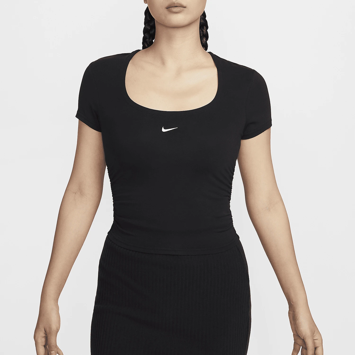 

Оригинальная женская дышащая повседневная спортивная футболка Nike New Season с коротким рукавом FZ7991-010